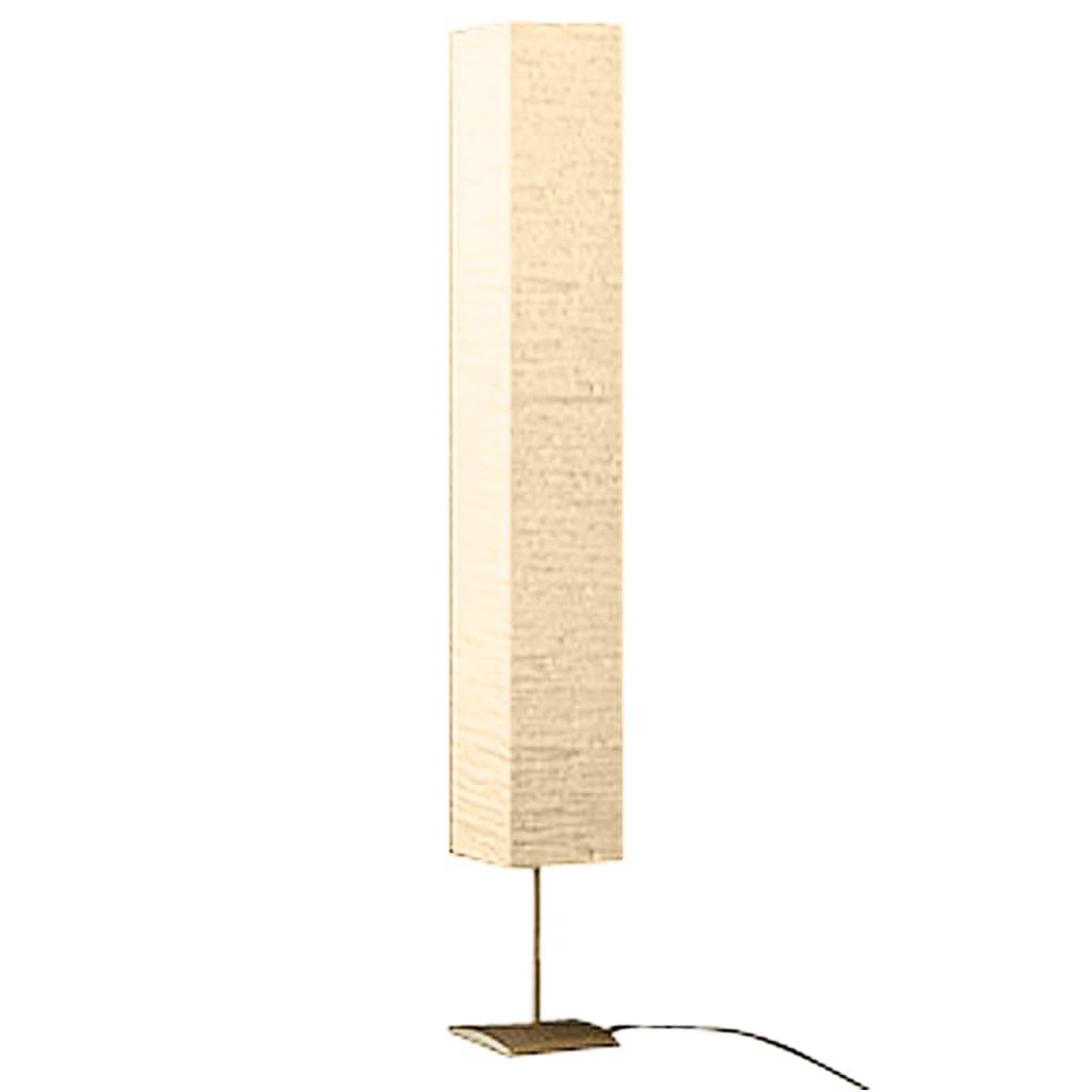 vidaXL Standleuchte mit Stahlständer 170 cm Beige