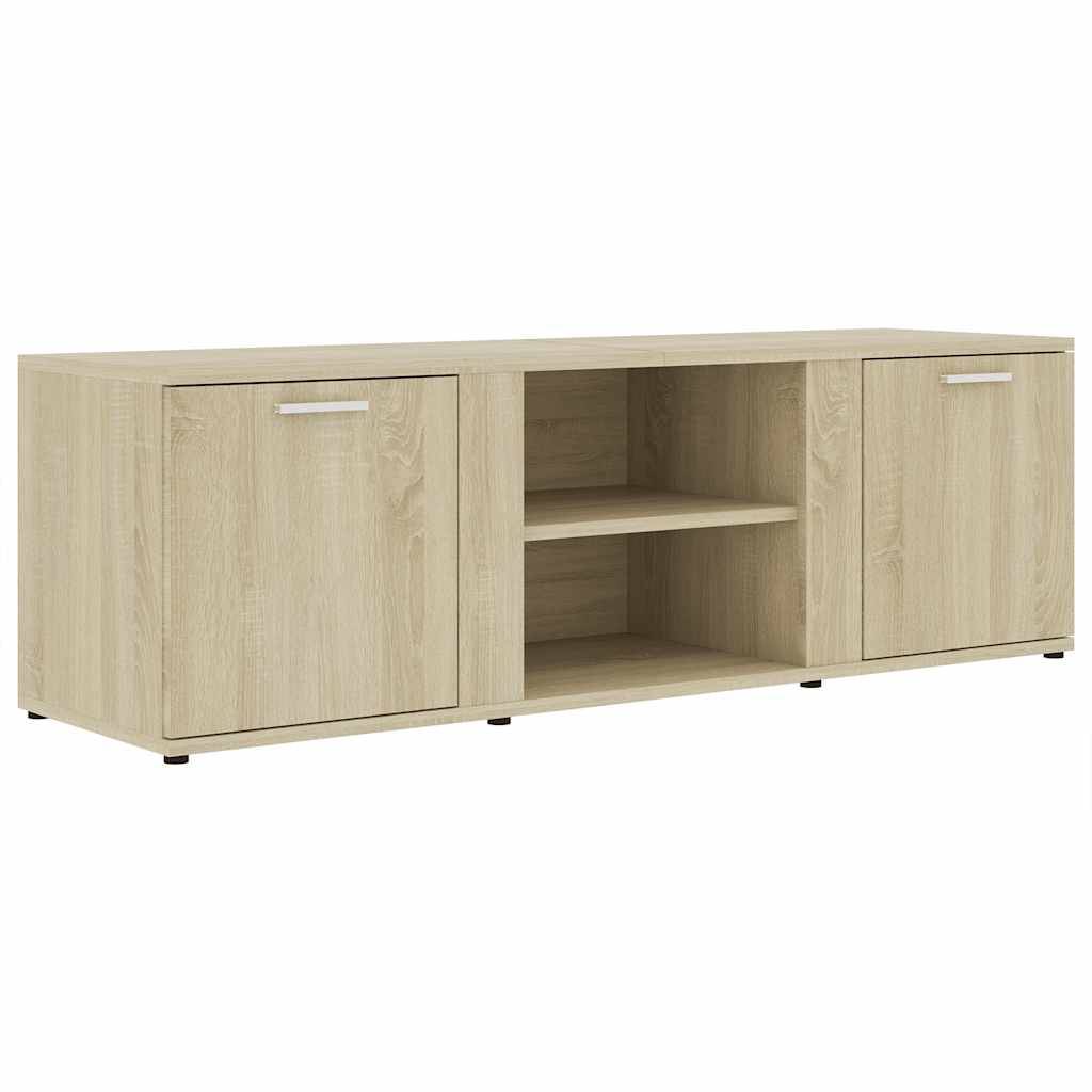 vidaXL TV-Schrank Sonoma-Eiche 120x34x37 cm Holzwerkstoff