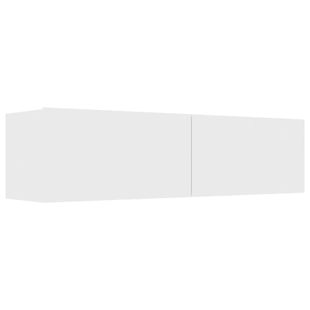 vidaXL TV-Schrank Weiß 120x30x30 cm Holzwerkstoff
