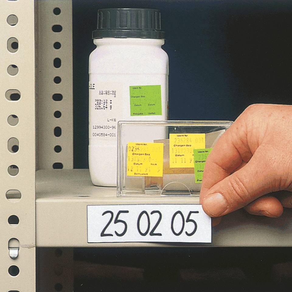 Magnetband, individuell beschriftbar, zum Zuschneiden, grün, 40mm, 30m/Rolle