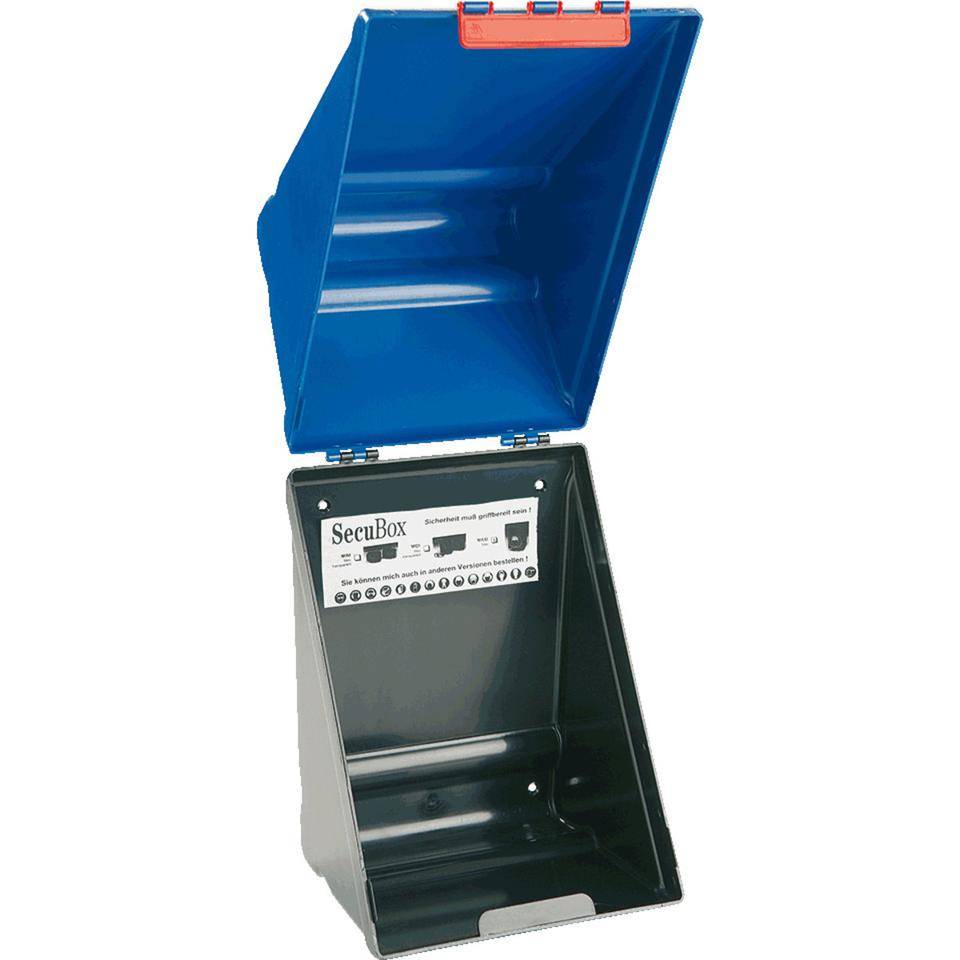 SecuBox Schutzmittelbox Maxi, blau, ABS-Kunststoff, 236x315x200mm