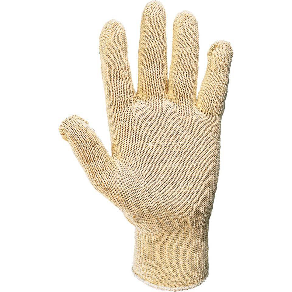 Schutzhandschuh Soft, Kategorie I, EN 420, natur, Baumwolle, 250mm, Größe 10