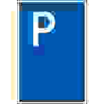 Parkplatzschild, Nr.315 ohne Zusatztext, spitze Ecken, Aluminium, 400x600mm