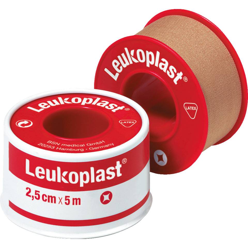 Leukoplast® Fixierpflaster, hautfarben, 2,5cmx5m, 12 Rollen/VE