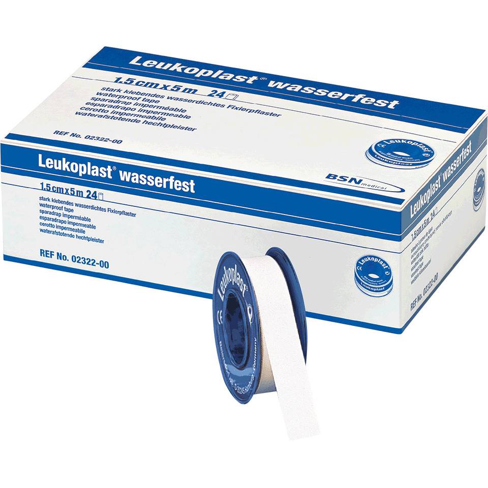 Leukoplast® Fixierpflaster, für normale Haut, 1,25cmx5m, 24 Rollen/VE