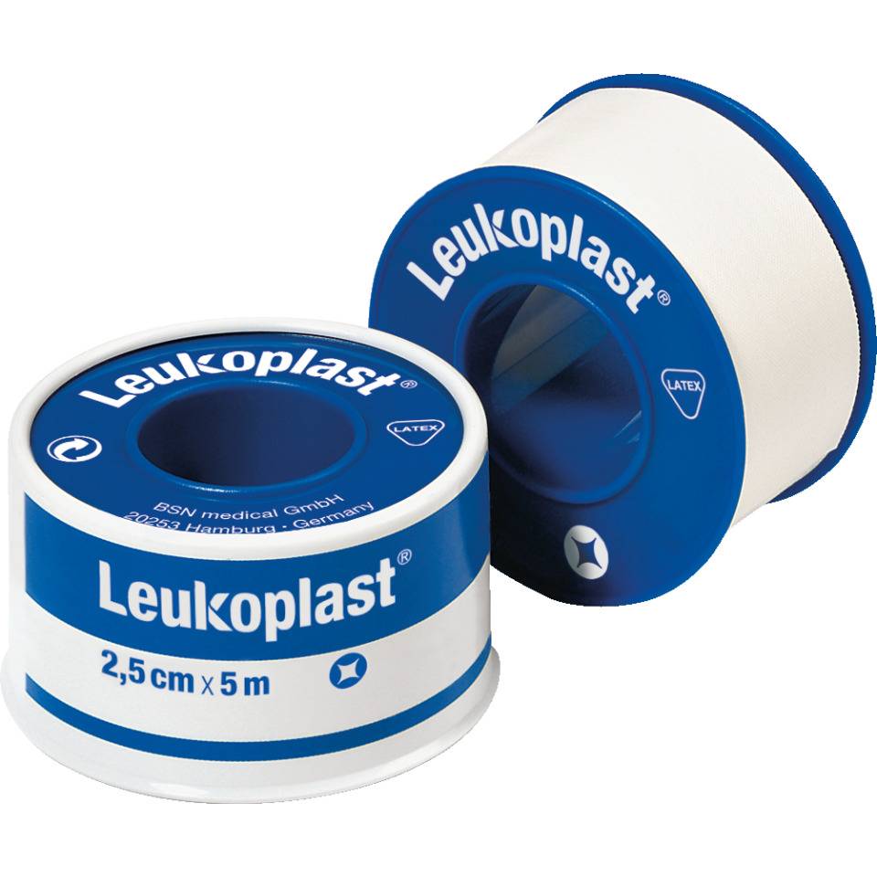 Leukoplast® Fixierpflaster, für normale Haut, 2,5cmx5m, 12 Rollen/VE