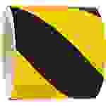 3M Warnmarkierungsband, rechtsweisend, teilrückstrahlend, gelb/schwarz, 100mm, 25m/Rolle
