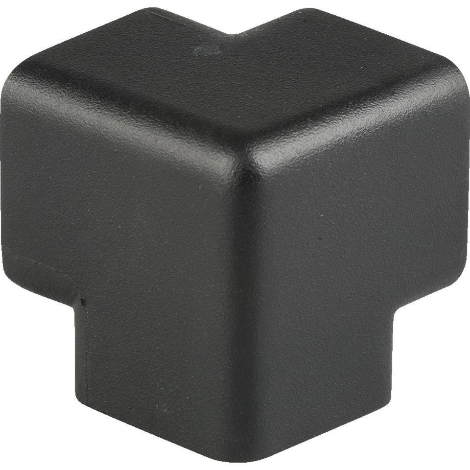 Knuffi Schutzecke Typ H, dreidimensional, selbstklebend, schwarz, PU-Schaum