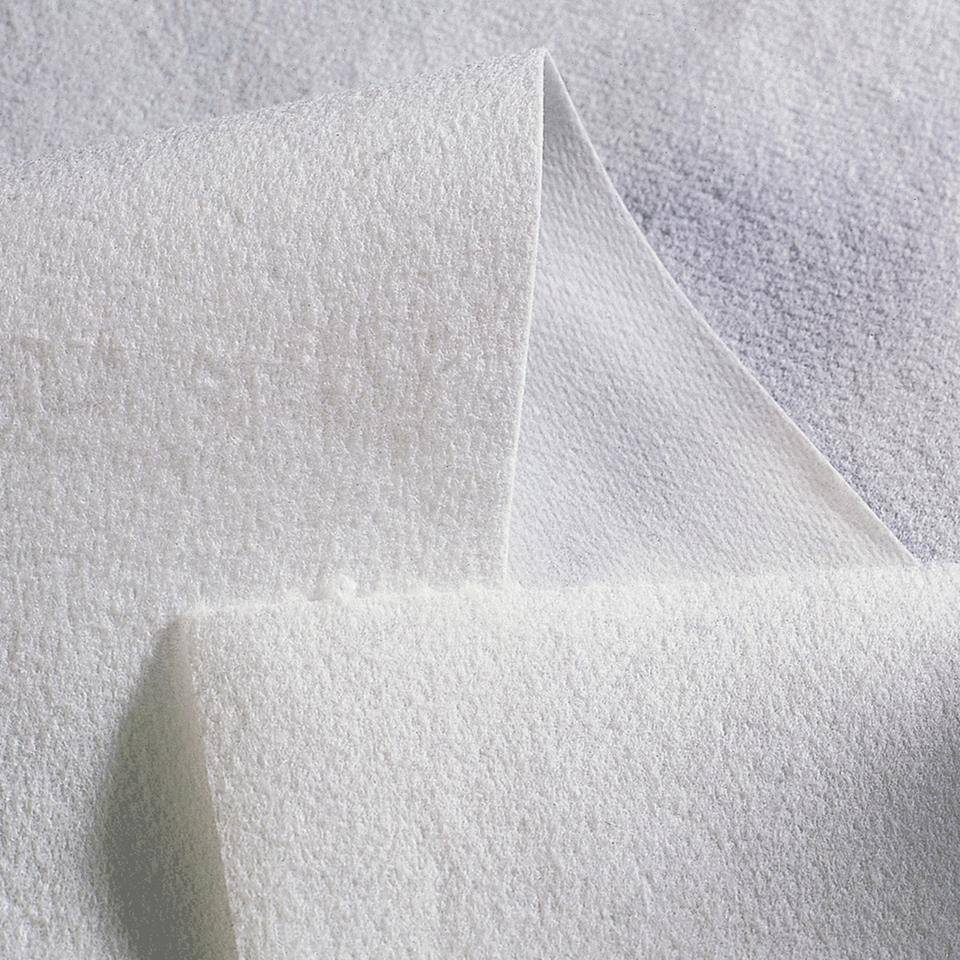 Wischtuch Mars, weiß, Zellstoff-Vlies, 30x38cm, 500/Rolle