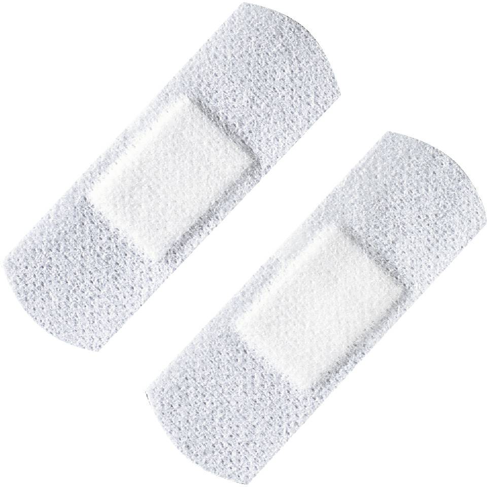 aluderm®-aluplast Pflaster-Strips, weiß, Polyestervlies, 7,2x2,5cm, 100/VE