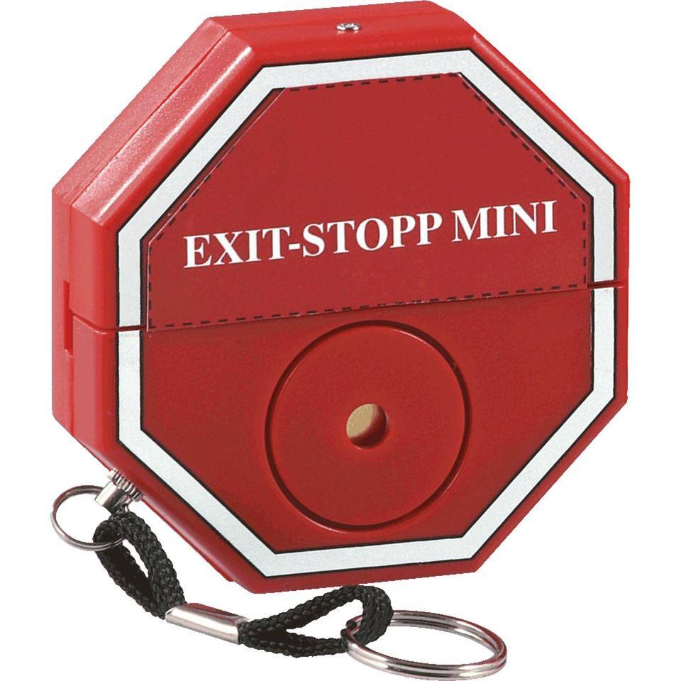 Exit-Stopp Mini, mit Sicherheitsverschraubung, 95dB, netzunabhängig