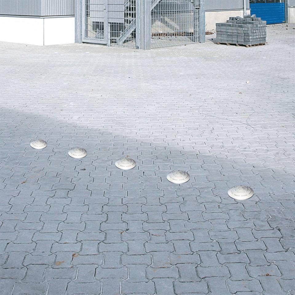 Schake Markierungsnagel Typ B, o. Reflektoren, spitzer Schaft, Aluminium, 100mm