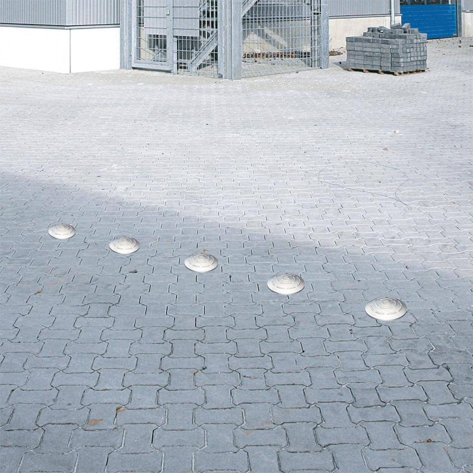 Schake Markierungsnagel Typ B, o. Reflektoren, spitzer Schaft, Aluminium, 100mm