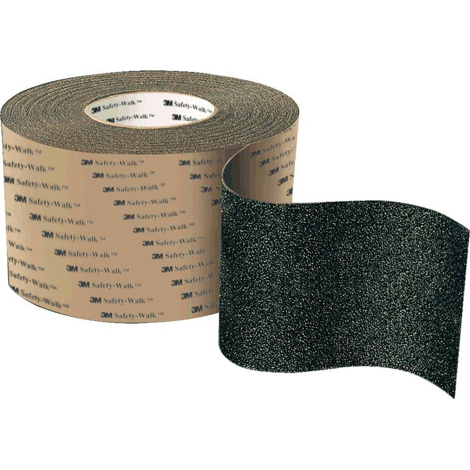 3M™ Safety-Walk™ Antirutschbelag Typ 1, universal, schwarz, 150mm, 18,3m/Rolle