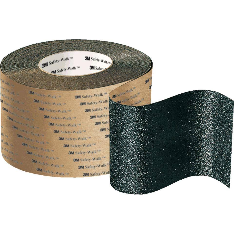 3M™ Safety-Walk™ Antirutschbelag Typ 2, verformbar, schwarz, 150mm, 18,3m/Rolle
