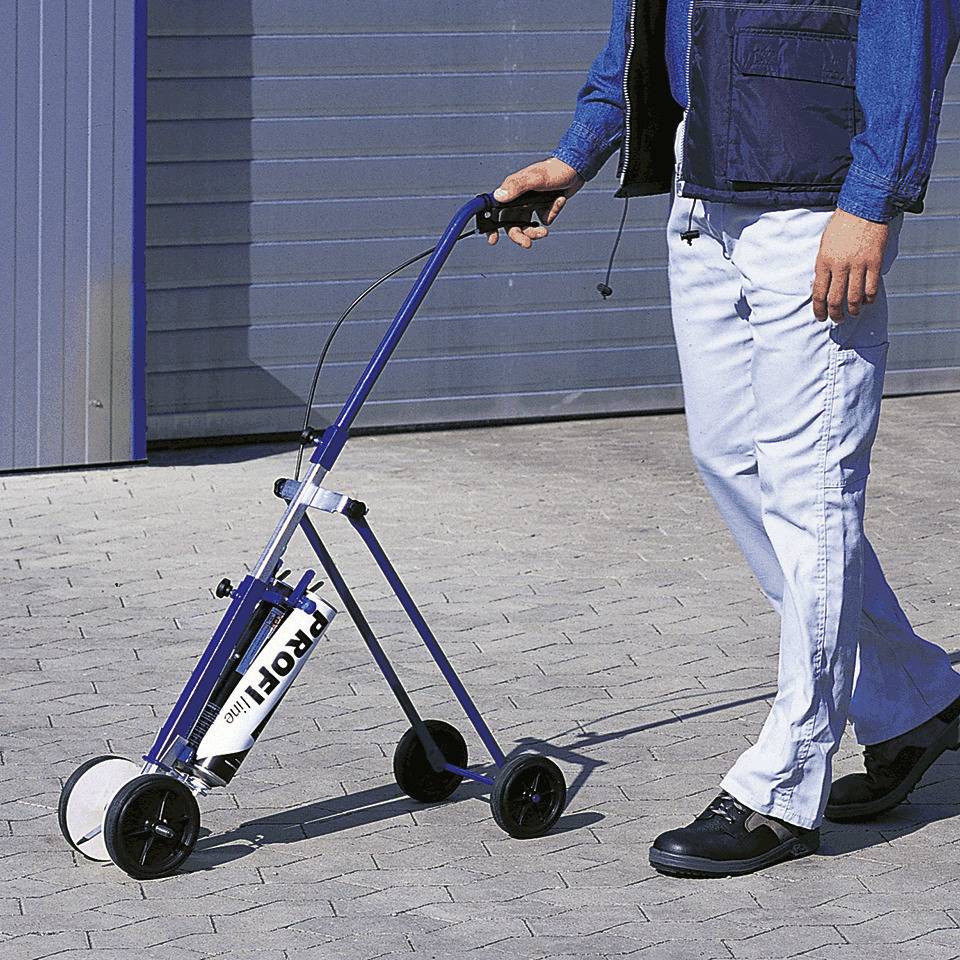 2/4-Rad-Markierer, Sprühbreite 100/130mm, für Markierspraydosen Profi Line