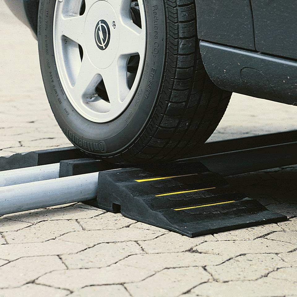 Schlauch- und Kabelbrücke Black Sturdy, schwarz, 305x87x830mm, 14,5kg