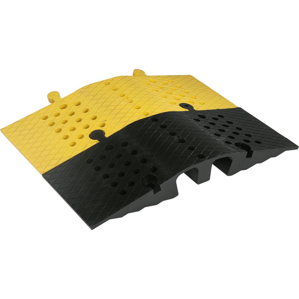 Schlauch- und Kabelbrücke Black Sturdy, schwarz, 305x87x830mm, 14,5kg