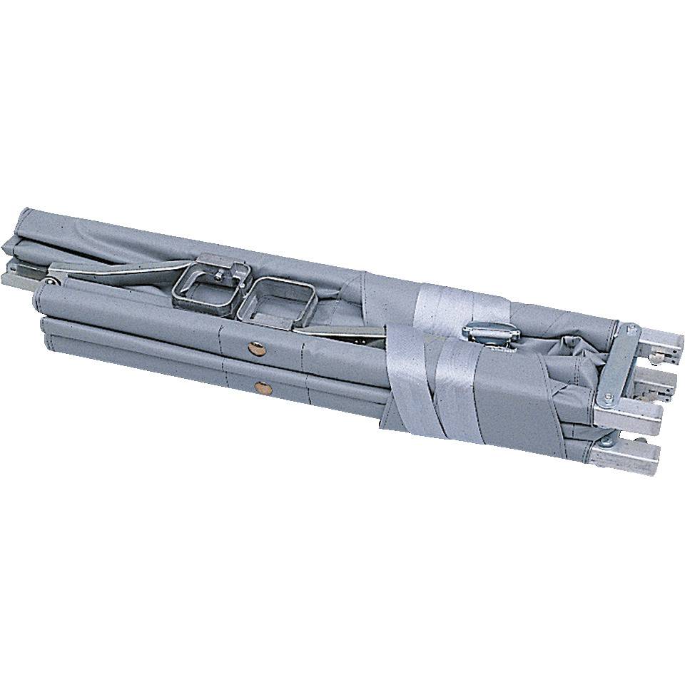 Krankentrage Modell B, Tragkraft 150kg, klappbar, 2302x556x137mm