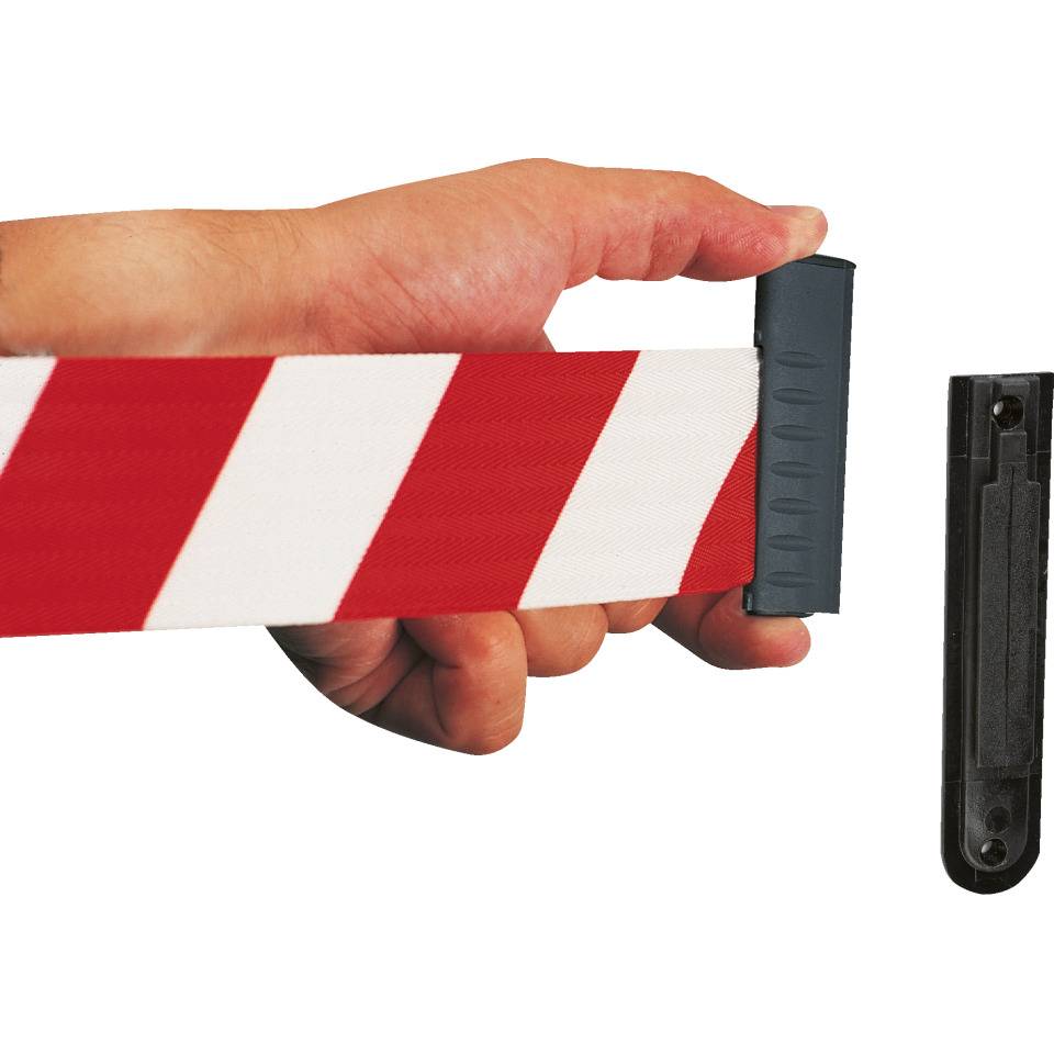 RS-GUIDESYSTEMS Wandclip, zum Einhängen des 50mm-Gurtes, schwarz, Kunststoff