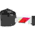 RS-GUIDESYSTEMS Gewebegurt-Wandkassette Outdoor, ABS-Kunststoff, rot/weiß, 5m