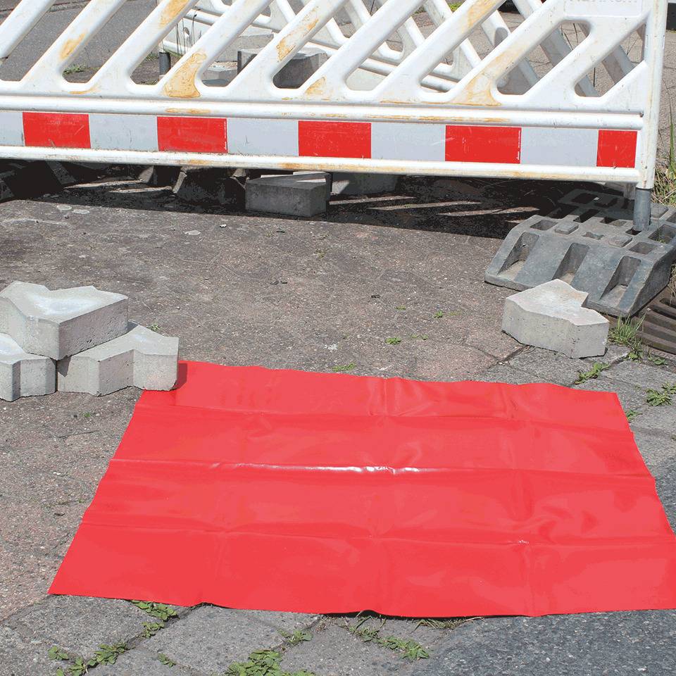 Kanalisationsabdeckung gemäß GGVS, in Kunststofftasche, Kunststoff, 1000x1000mm