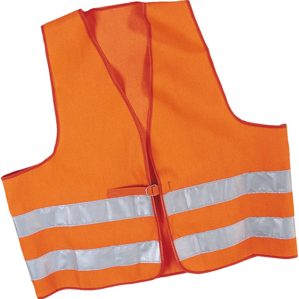 Warnweste, Kategorie II, EN 20471/Kl.2, fluoreszierend orange, Universalgröße