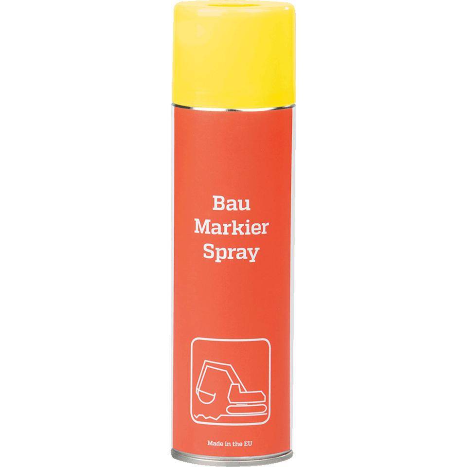 Baustellen-Markierfarbe, schnelle Markierung auf allen Flächen, gelb, 500ml/Dose