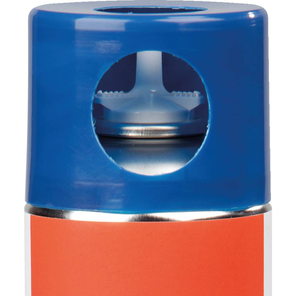 Baustellen-Markierfarbe, schnelle Markierung auf allen Flächen, blau, 500ml/Dose