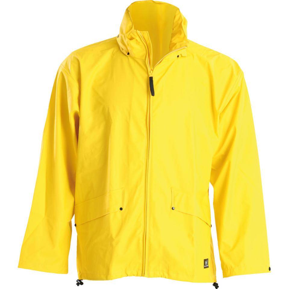 HELLY HANSEN Regenjacke Stretch, gelb, Polyester, Größe 52/54 (L)