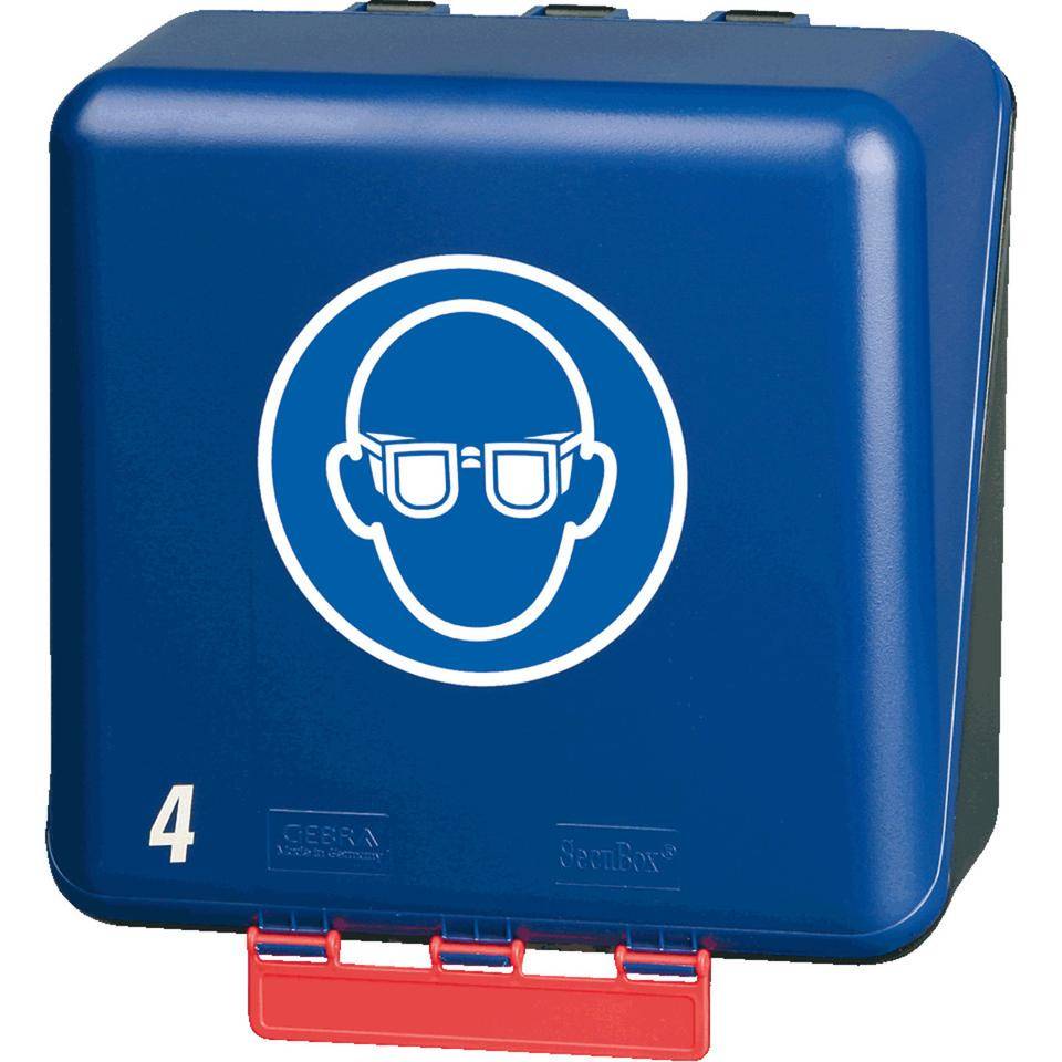 SecuBox Schutzmittelbox Midi 4, blau, ca. 236x225x125mm