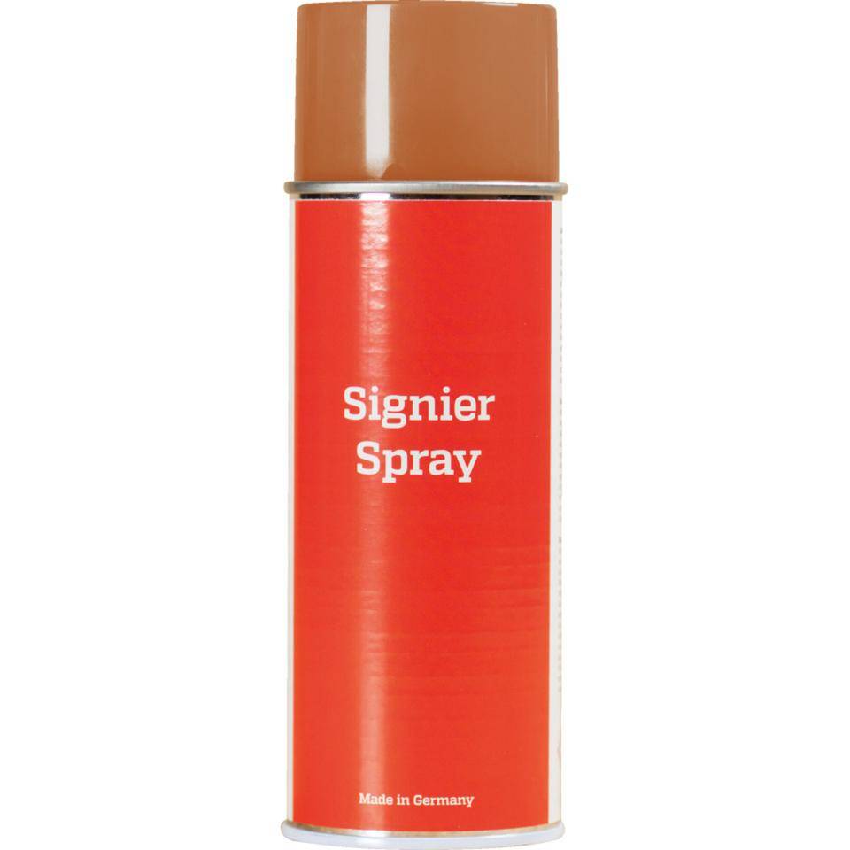 Signierspray mit Abdeckfunktion, überdeckt Markierungen, braun-beige, 400ml