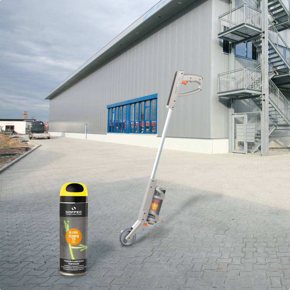 SOPPEC Markierfarbe Tempo T.P., für ca. 8 Wochen, orange, 500ml/Dose