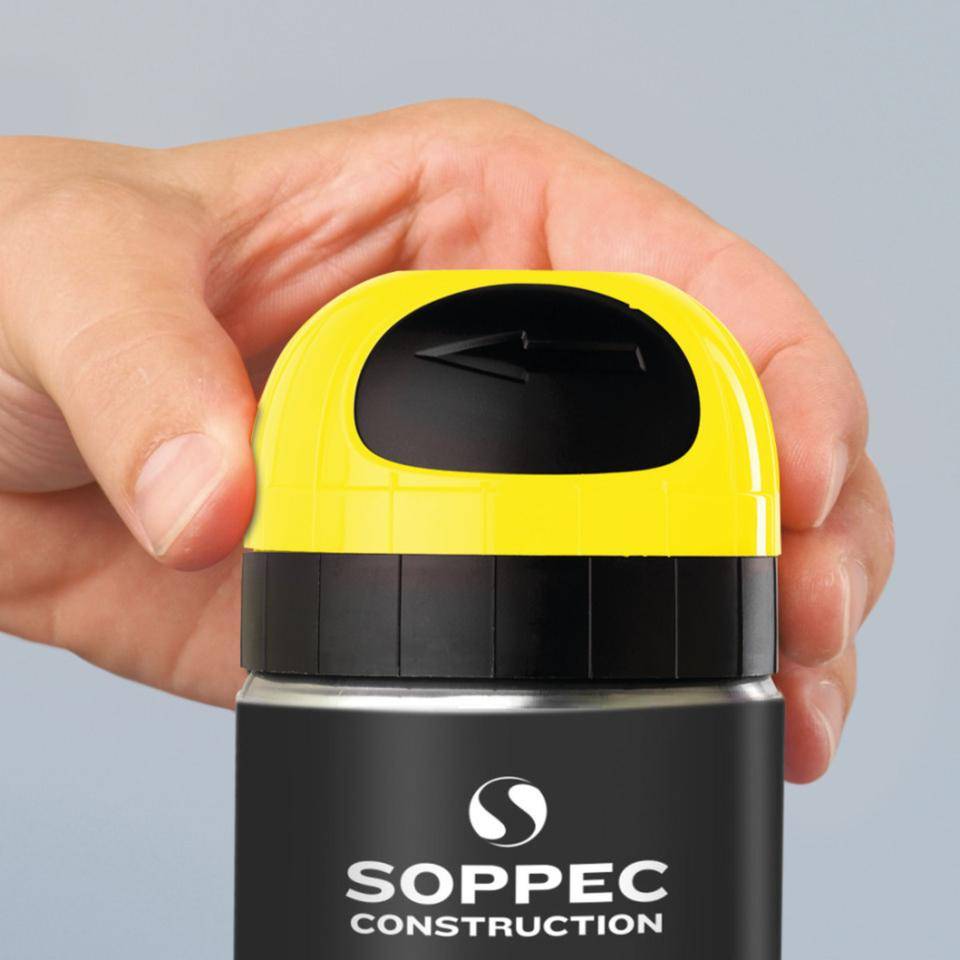SOPPEC Markierfarbe Tempo T.P., für ca. 8 Wochen, gelb, 500ml/Dose