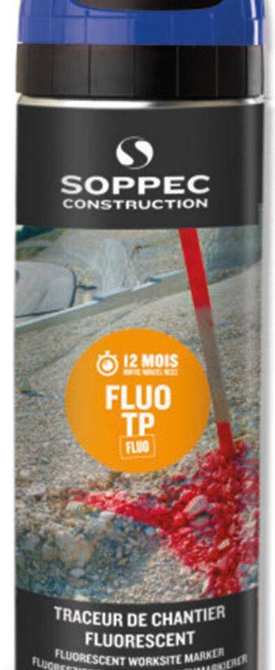 SOPPEC Markierfarbe Fluo T.P., für ca. 10 Monate, blau, fluoreszierend, 500ml/Dose