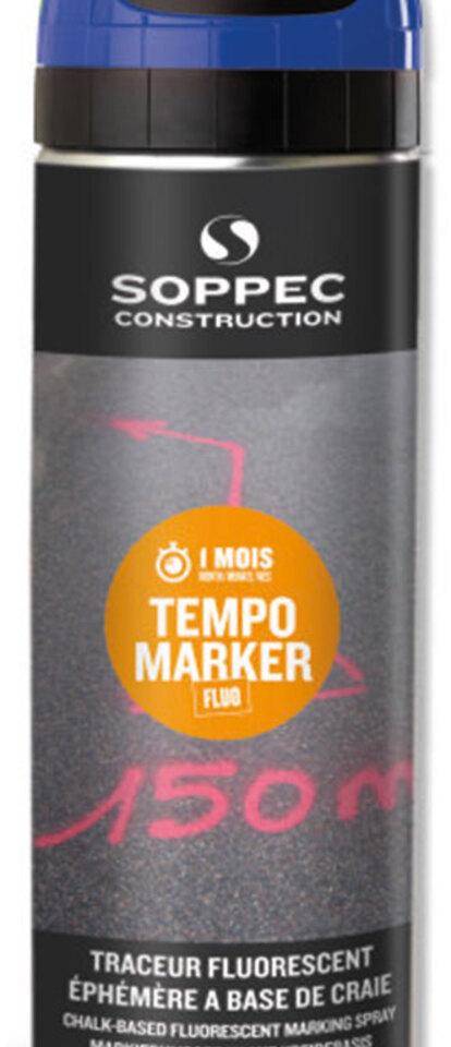 SOPPEC Markierfarbe Tempo Marker, für ca. 15 Tage, blau, 500ml/Dose