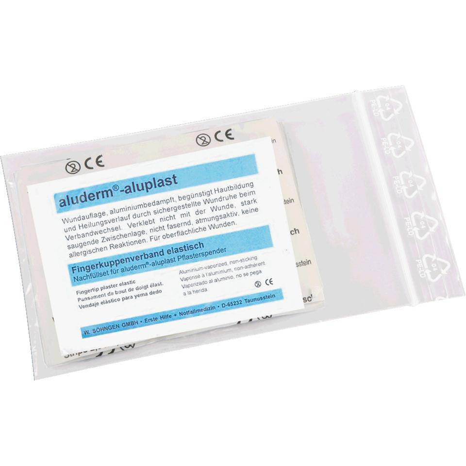 aluderm-aluplast Fingerkuppenverband, DIN 13019, 4,3x7,2cm, 30/VE
