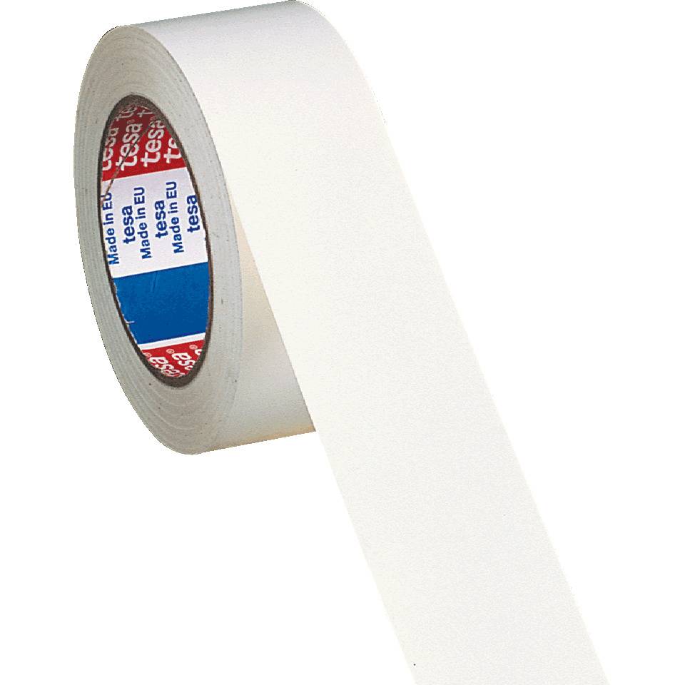 tesaband® 4651 Premium Gewebeband, stark klebend, universell einsetzbar, weiß, 50mm, 25m/Rolle