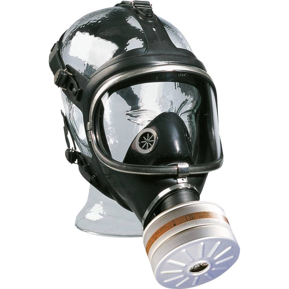 Dräger Vollmaske Panorama Nova, gemäß EN 136 Klasse 3, DIN 58610, Lieferung ohne Filter, 550g