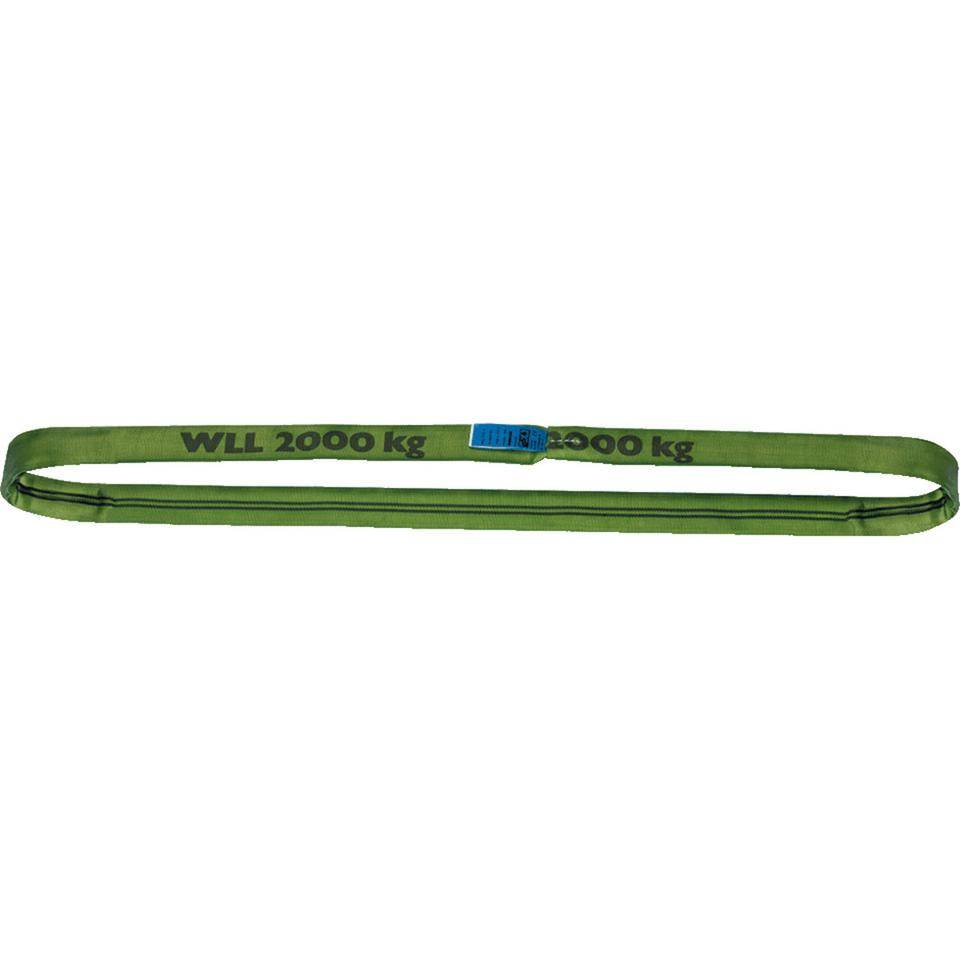 Dolezych DoForce Rundschlinge, bis 2000kg, Schlingenumfang 4m, grün, 240x50x130mm