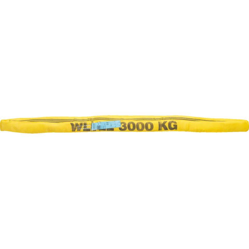 Dolezych DoForce Rundschlinge, bis 3000kg, Schlingenumfang 2m, gelb, 240x80x150mm