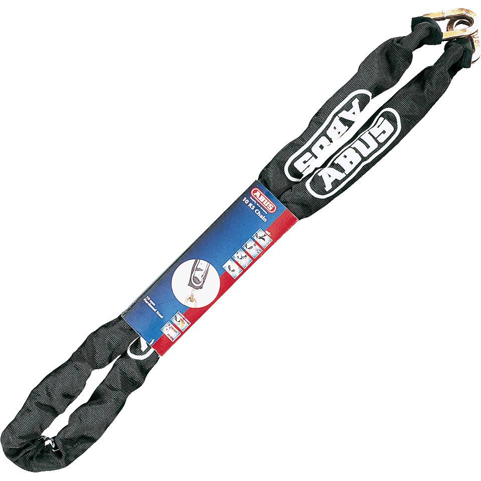 ABUS Vierkant-Stahlkette, Stahl, verzinkt, Länge 140cm, Stärke 10mm