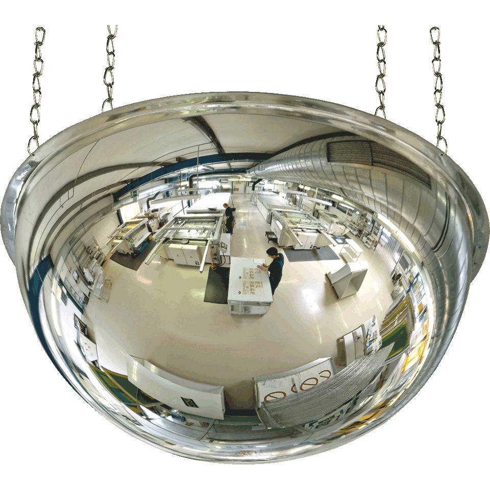 360°-Rundumsicht-Spiegel, Acrylglas, schlagfest, Ø 600mm, H 235mm