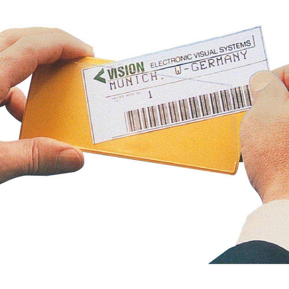 Etiketten für coroset® Etikettenhalter, weiß, Papier, 88x50mm, 10/Bogen, 10 Bogen/VE