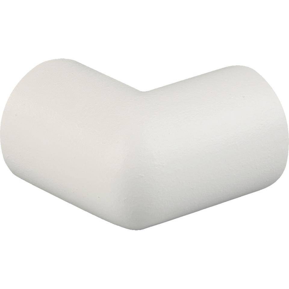 Knuffi Schutzecke Typ A, zweidimensional, weiß, PU-Schaum, selbstklebend