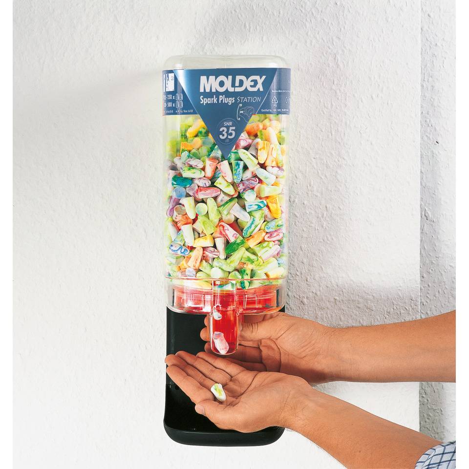 MOLDEX Gehörschutzstöpsel Spark Plugs soft 7850 01, Kat.III, 500 Paar/Einwegsp.