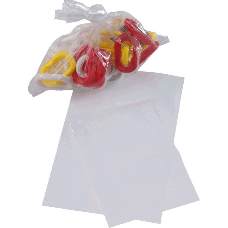 LDPE-Beutel, unbedruckt, transparent, PE-Folie, 100x200mm, 5000/VE