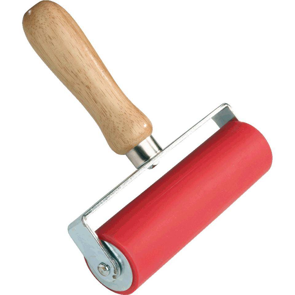 Profilandruckrolle,für Beläge,zum Verkleben von Bodenbelägen,Breite 100mm,Ø 50mm