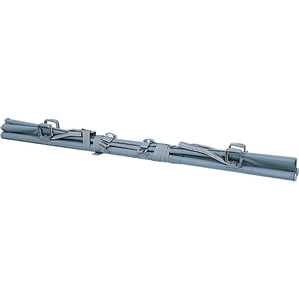 Krankentrage Modell A, Tragkraft 150kg, klappbar, 2302x556x137mm