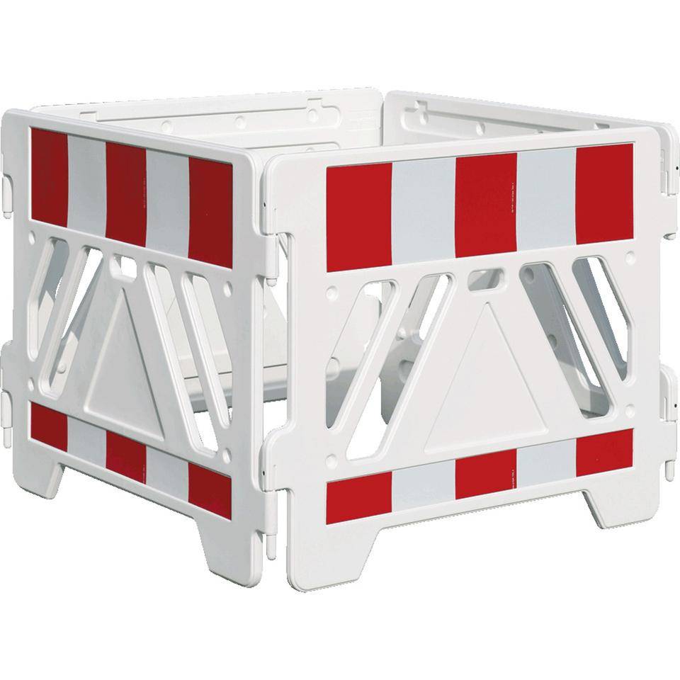 Schachtschutzgitter Blitz, Folie Typ 1, erweiterbar, Kunststoff,1250x1050x1250mm
